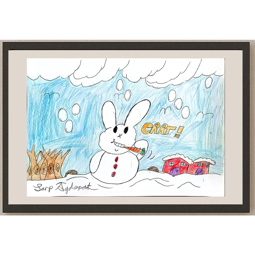 Sarp Aydonat 43x30cm Orijinal Karikatür BOD00842