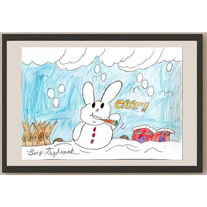 Sarp Aydonat 43x30cm Orijinal Karikatür BOD00842