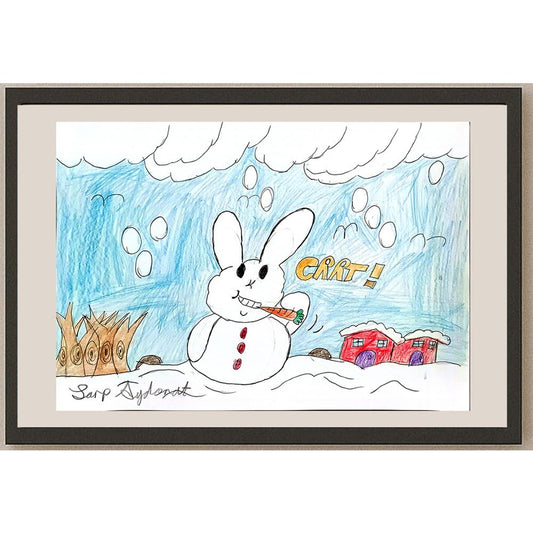 Sarp Aydonat 43x30cm Orijinal Karikatür BOD00842