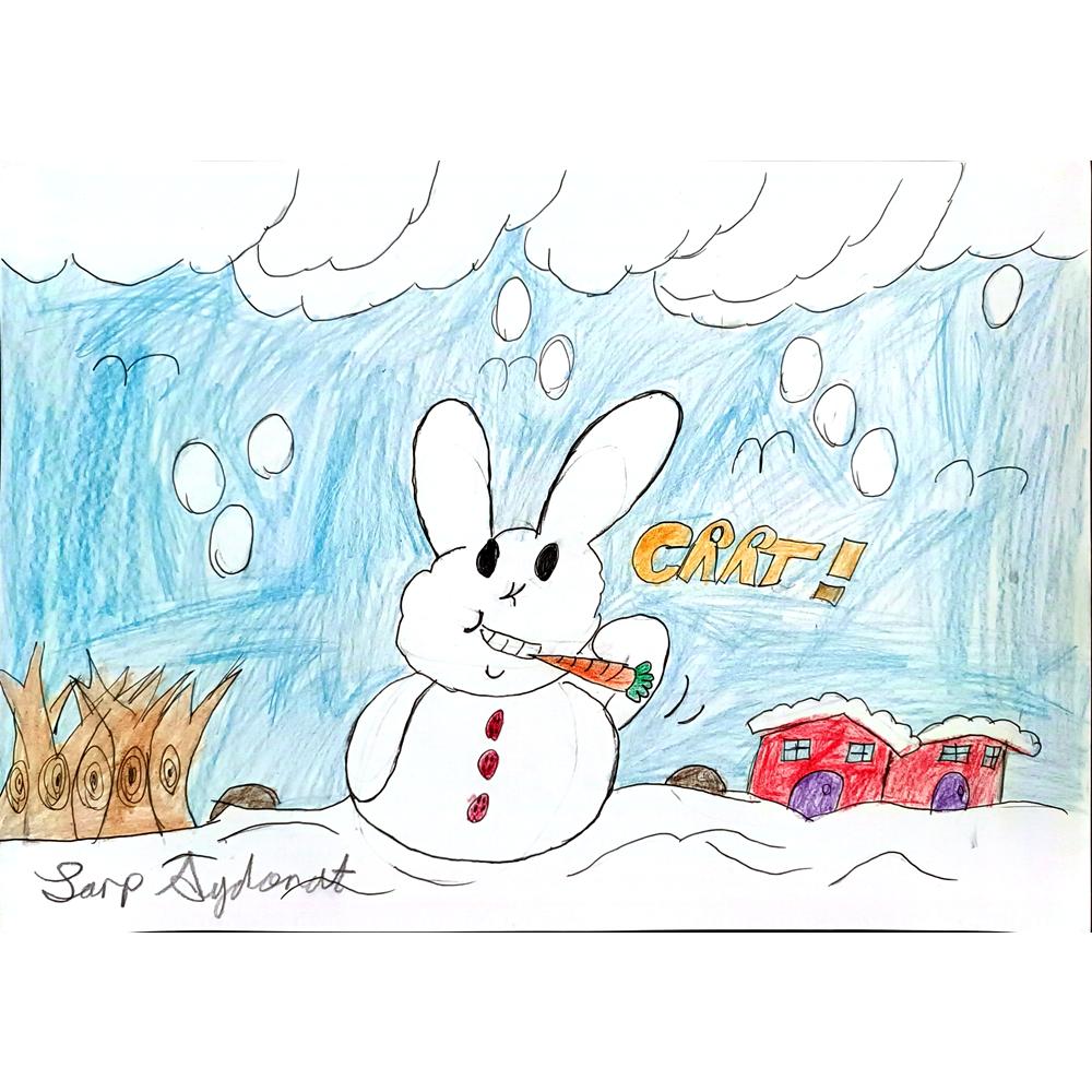 Sarp Aydonat 43x30cm Orijinal Karikatür BOD00842