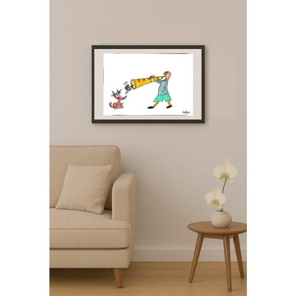 Umutcan Semizoğlu 43x30cm Orijinal Karikatür BOD00846