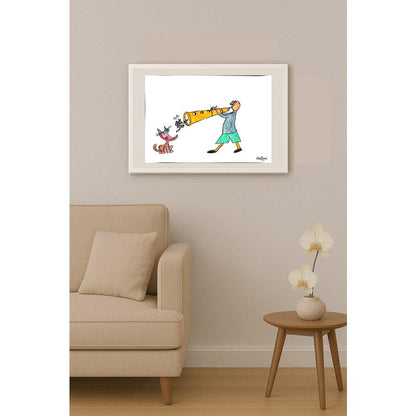 Umutcan Semizoğlu 43x30cm Orijinal Karikatür BOD00846