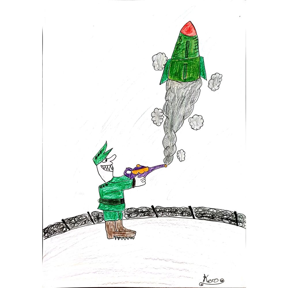 Kerem Övet 43x30cm Orijinal Karikatür BOD00848