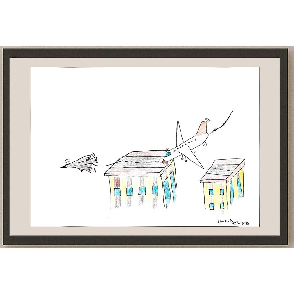 Bartu Ayata 43x30cm Orijinal Karikatür BOD00849