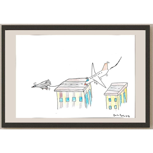 Bartu Ayata 43x30cm Orijinal Karikatür BOD00849