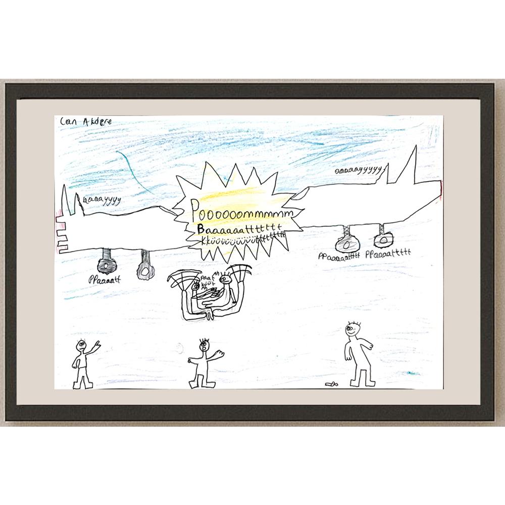 Can Akdere 43x30cm Orijinal Karikatür BOD00851