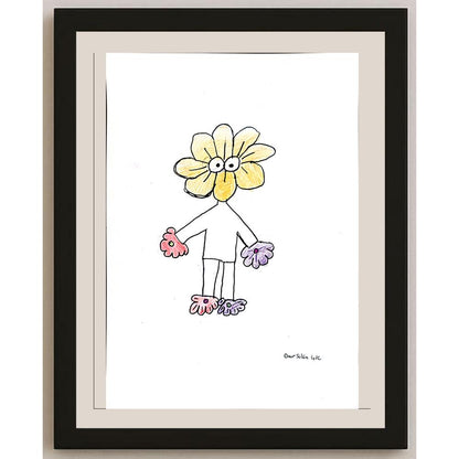 Onur Sülün 43x30cm Orijinal Karikatür BOD00854