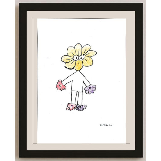 Onur Sülün 43x30cm Orijinal Karikatür BOD00854