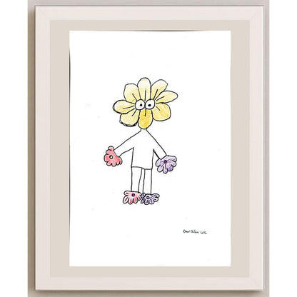 Onur Sülün 43x30cm Orijinal Karikatür BOD00854