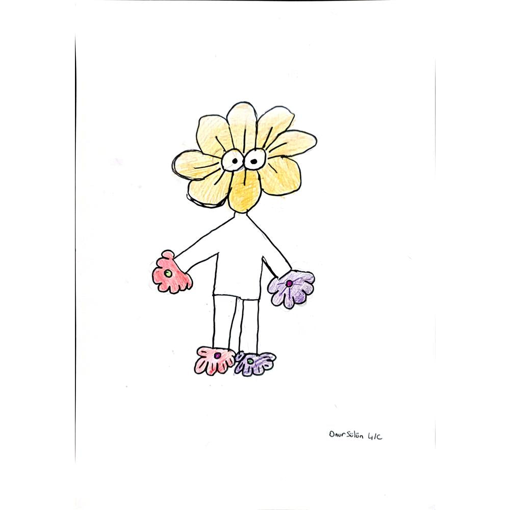 Onur Sülün 43x30cm Orijinal Karikatür BOD00854