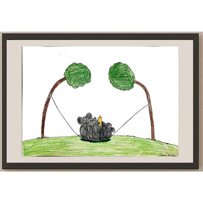 Deniz Ali Ünal 43x30cm Orijinal Karikatür BOD00857
