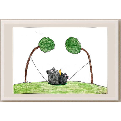 Deniz Ali Ünal 43x30cm Orijinal Karikatür BOD00857