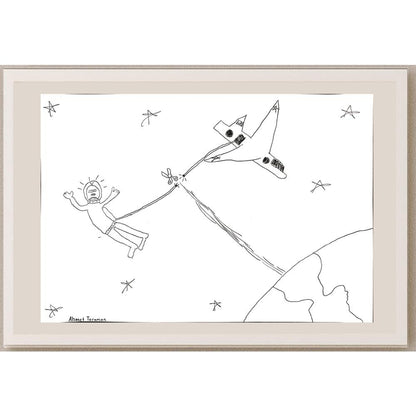 Ahmet Toraman 43x30cm Orijinal Karikatür BOD00862