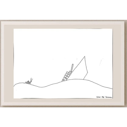 Sinan Ege Koramaz 43x30cm Orijinal Karikatür BOD00864
