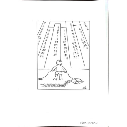 Süha Mocan 43x30cm Orijinal Karikatür BOD00873