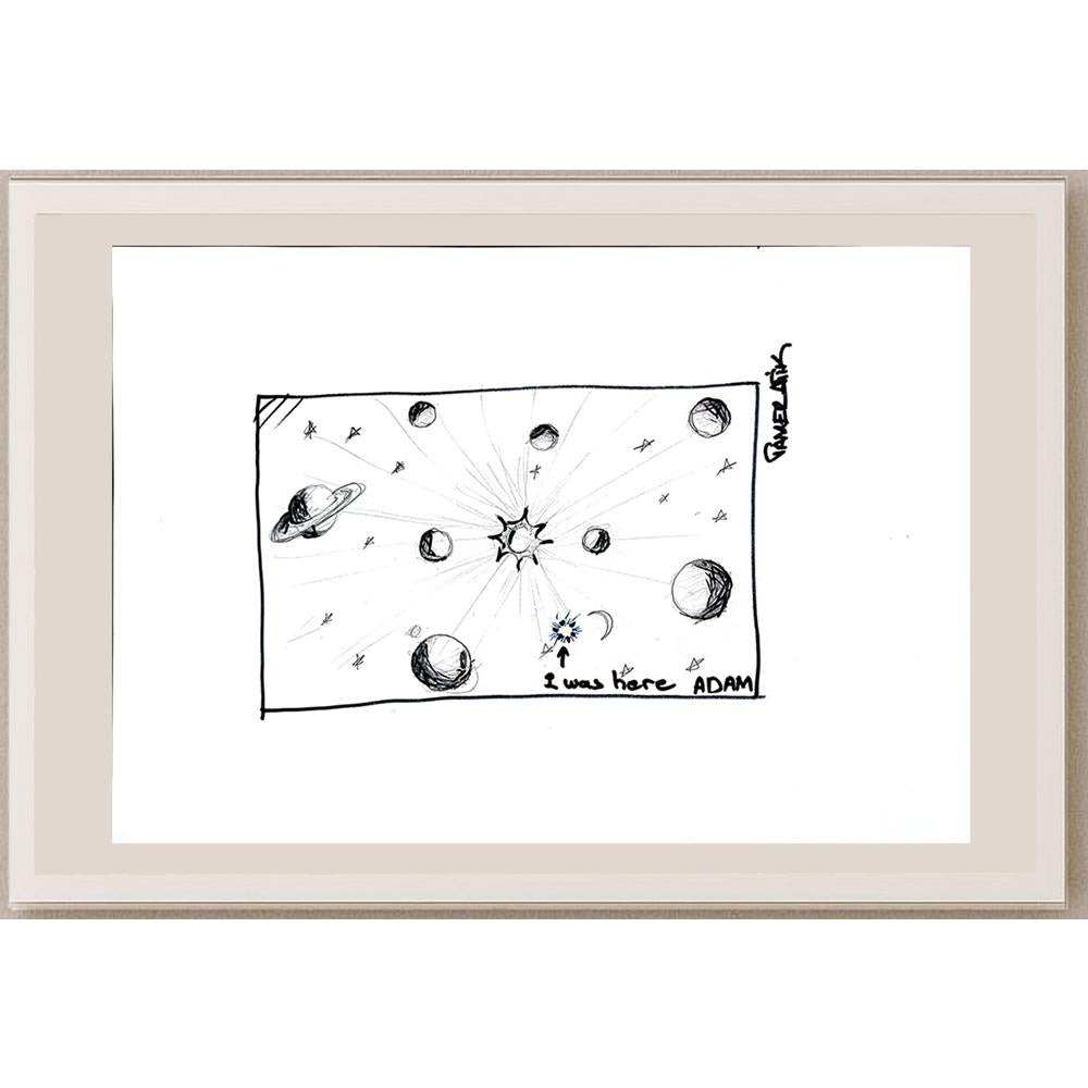 Tamer Atik 43x30cm Orijinal Karikatür BOD00886