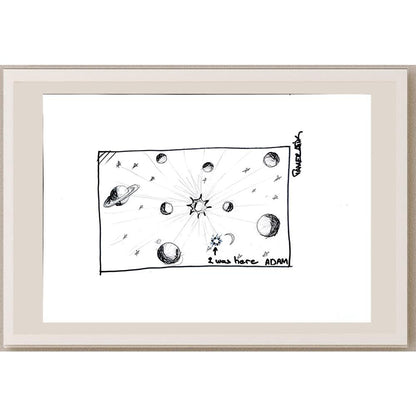Tamer Atik 43x30cm Orijinal Karikatür BOD00886