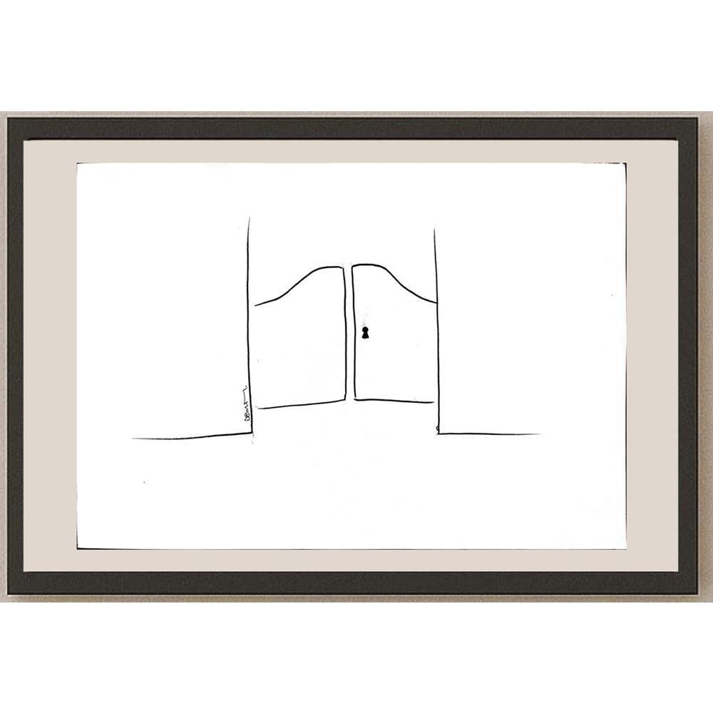 Demet Genç 35x25cm Orijinal Karikatür BOD00889