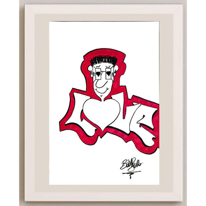 Bülent Bulut 29x21cm Orijinal Karikatür BOD00907