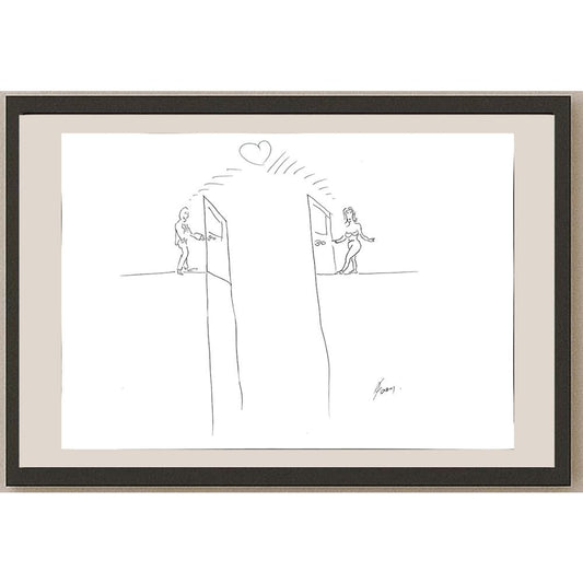 Kasım Ertürk 35x25cm Orijinal Karikatür BOD00909