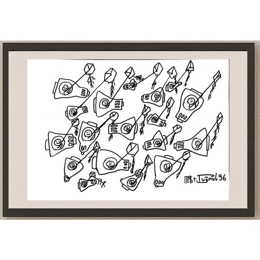 Tuğrul 43x30cm Orijinal Karikatür BOD00921