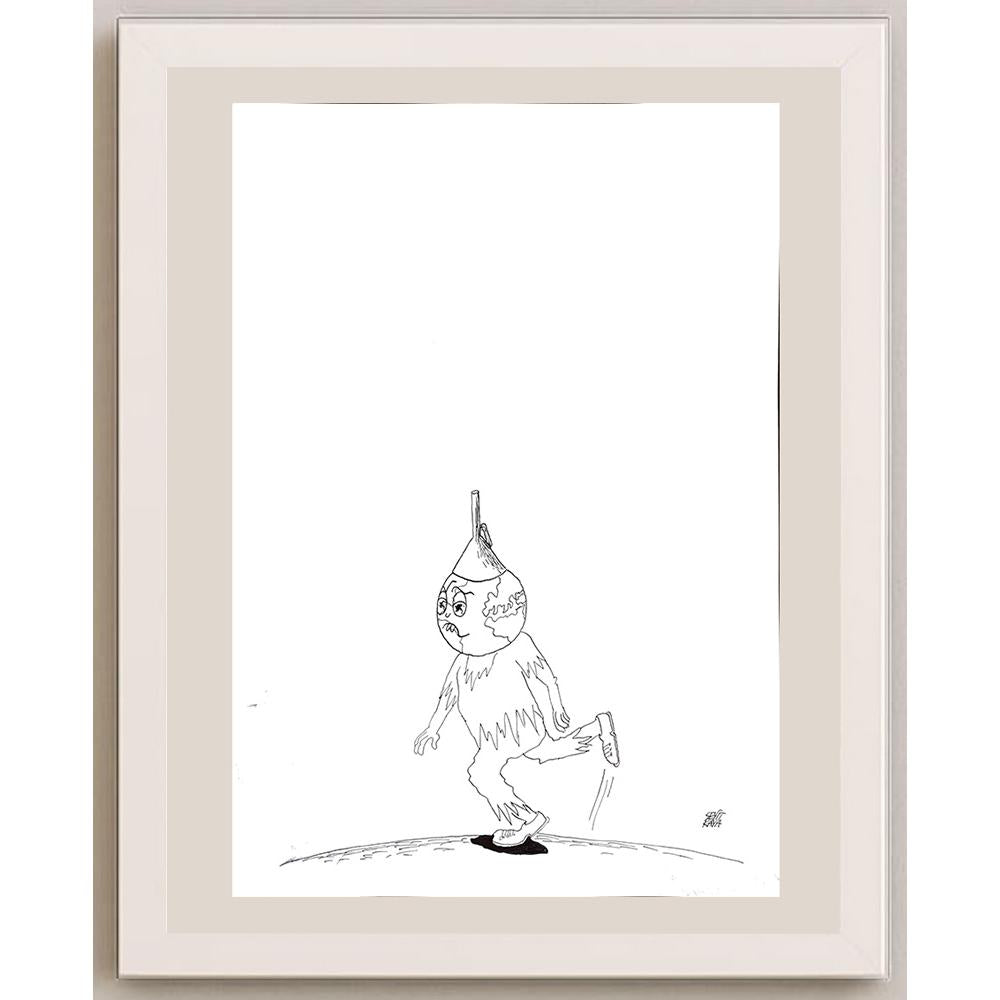 Seyit Kaya 43x30cm Orijinal Karikatür BOD00924
