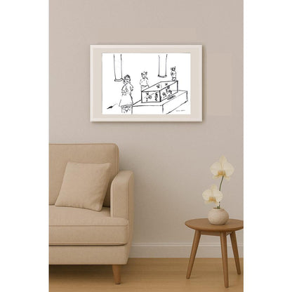 Mete Akoğuz 43x30cm Orijinal Karikatür BOD00935