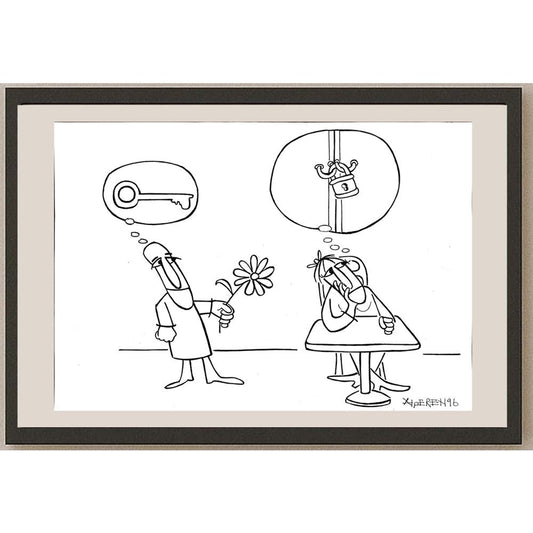 Alperen 35x25cm Orijinal Karikatür BOD00938