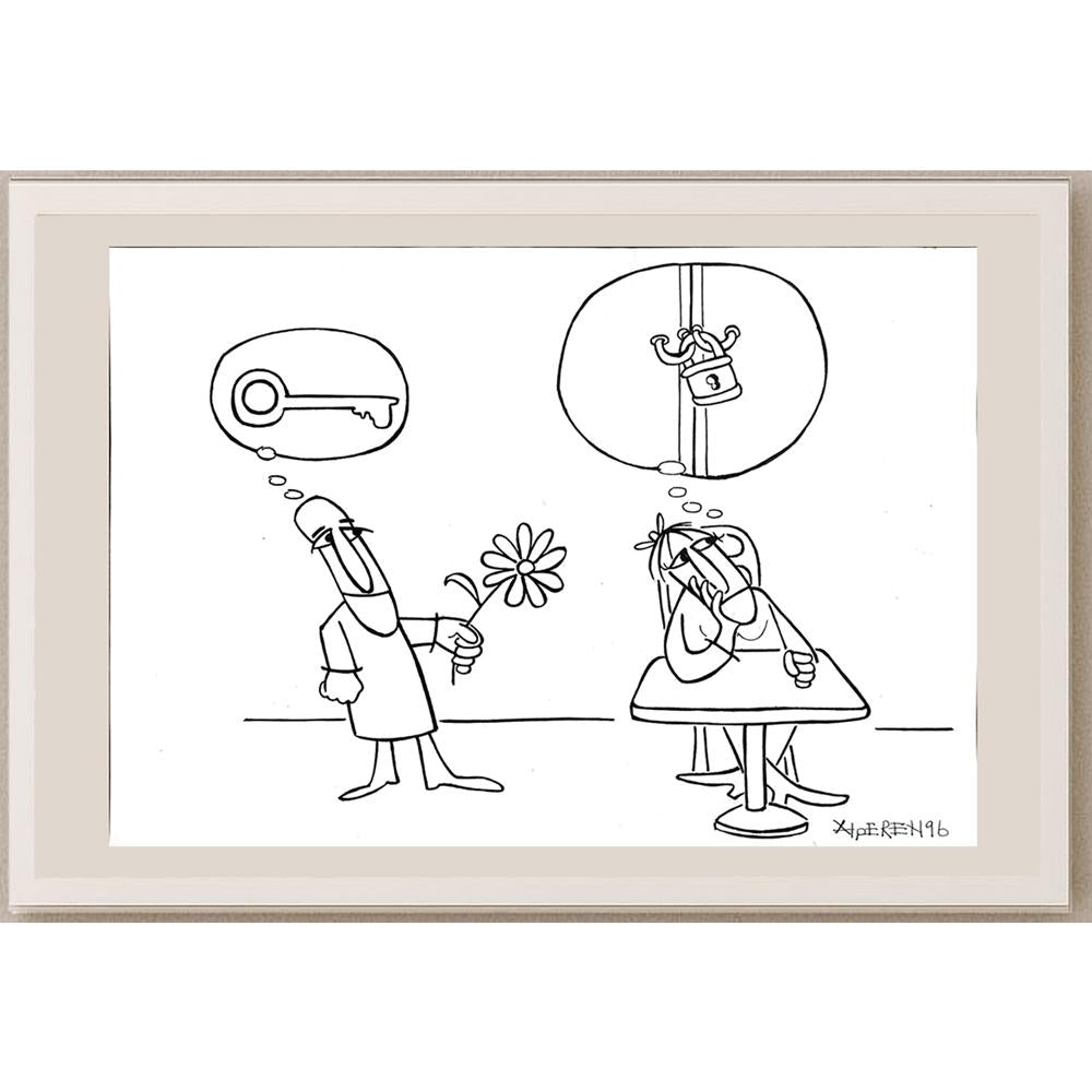 Alperen 35x25cm Orijinal Karikatür BOD00938