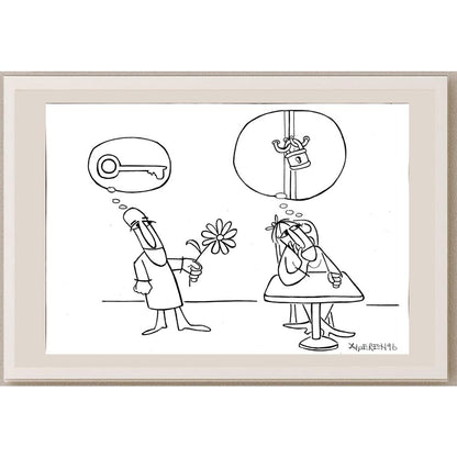 Alperen 35x25cm Orijinal Karikatür BOD00938