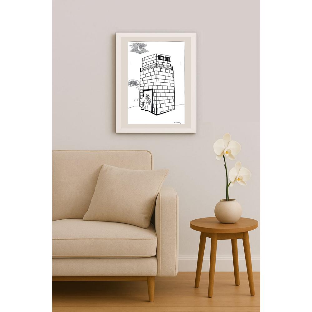 Ali Erdem 35x25cm Orijinal Karikatür BOD00947