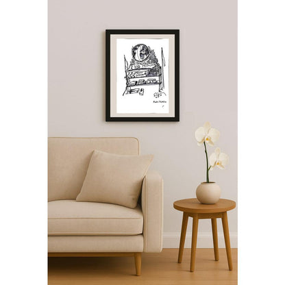 Kadri Türküm 43x30cm Orijinal Karikatür BOD00955