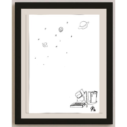 Sadi Altınok 43x30cm Orijinal Karikatür BOD00960