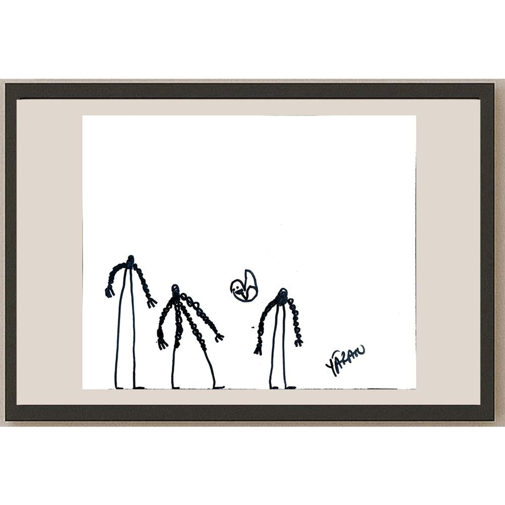 Yaran Altınok 43x36cm Orijinal Karikatür BOD00961