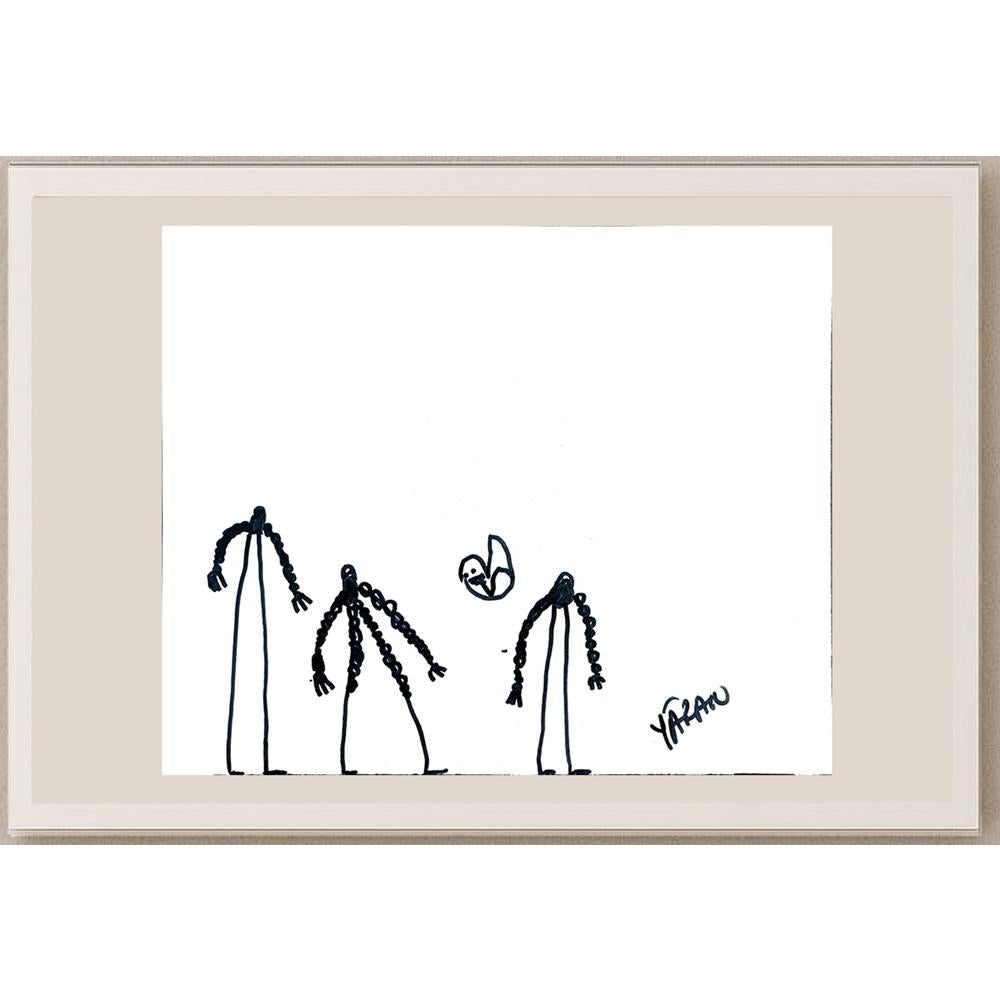 Yaran Altınok 43x36cm Orijinal Karikatür BOD00961