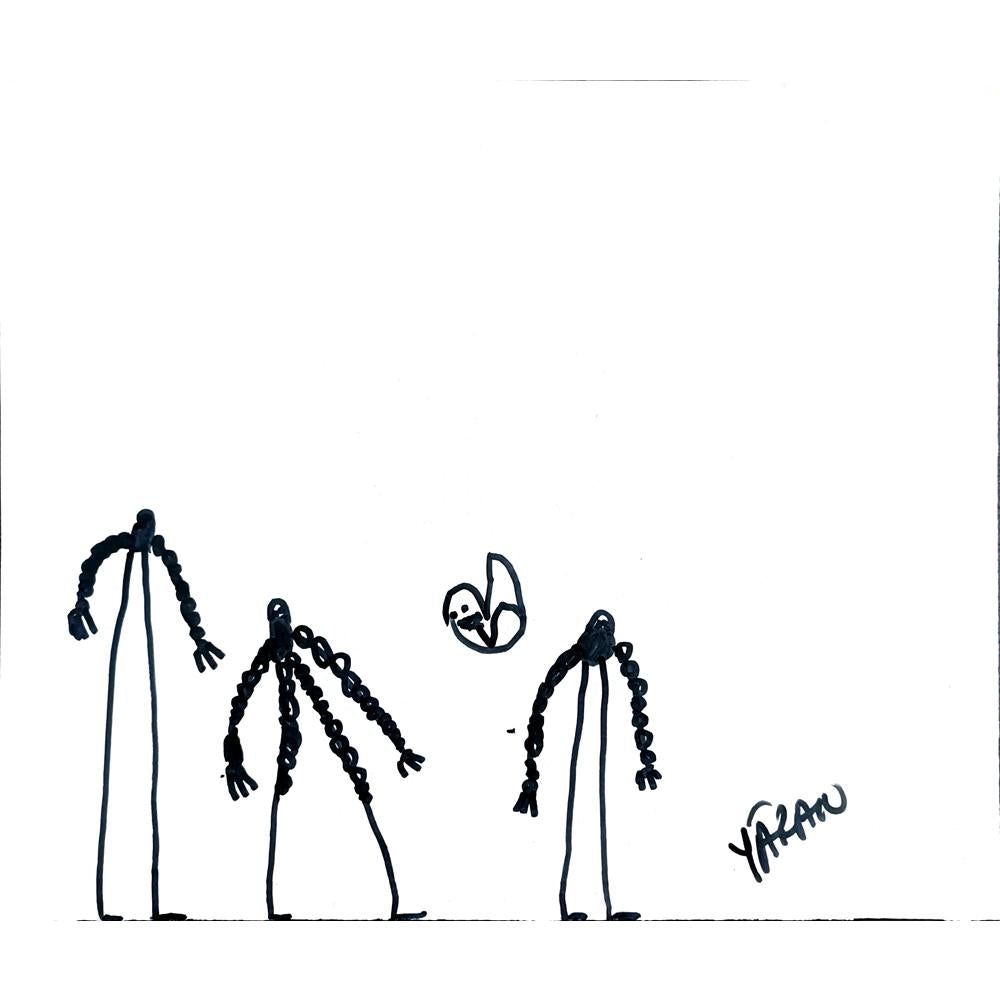 Yaran Altınok 43x36cm Orijinal Karikatür BOD00961