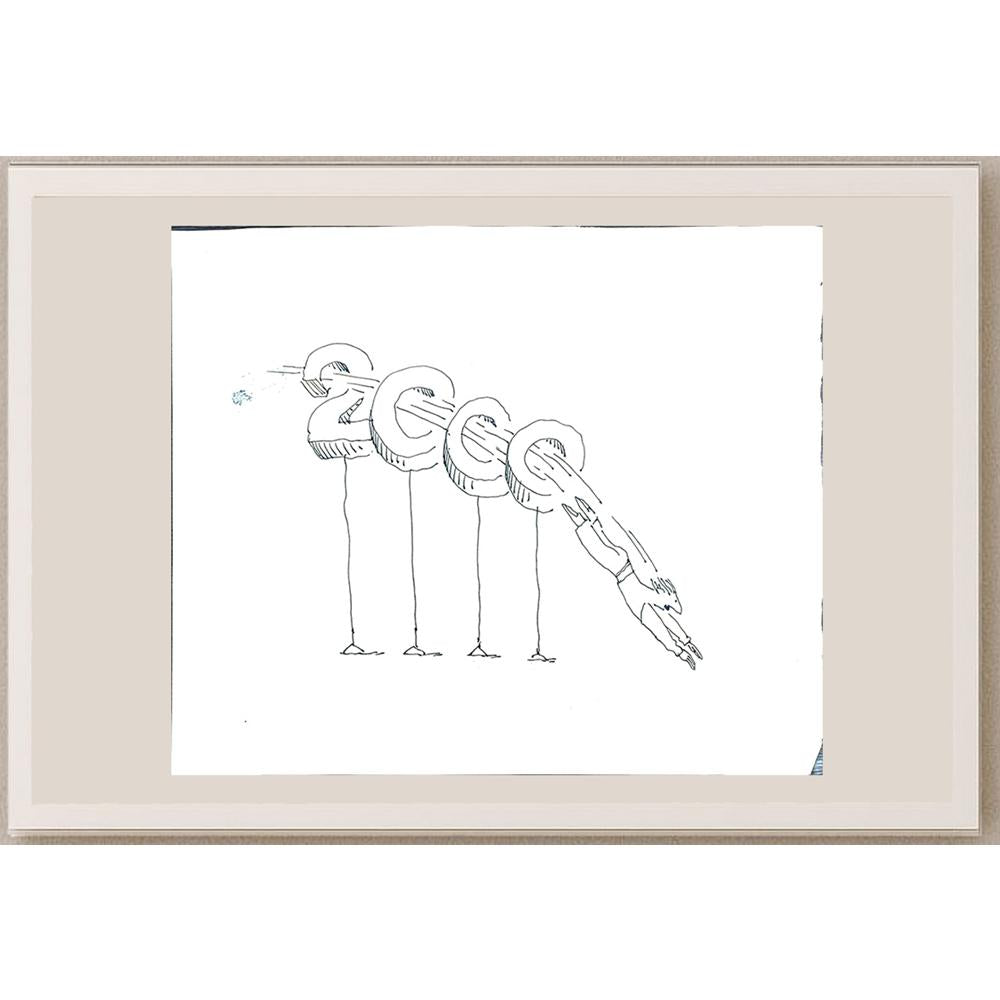 Yaran Altınok 43x36cm Orijinal Karikatür BOD00964