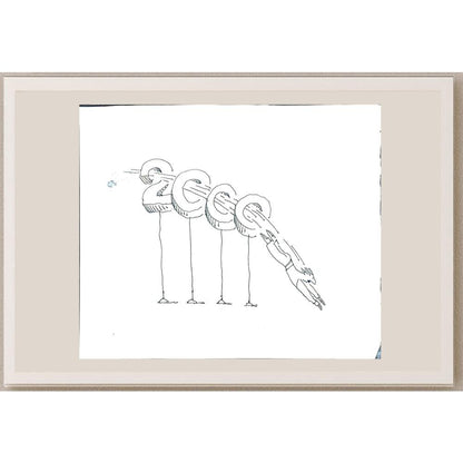 Yaran Altınok 43x36cm Orijinal Karikatür BOD00964