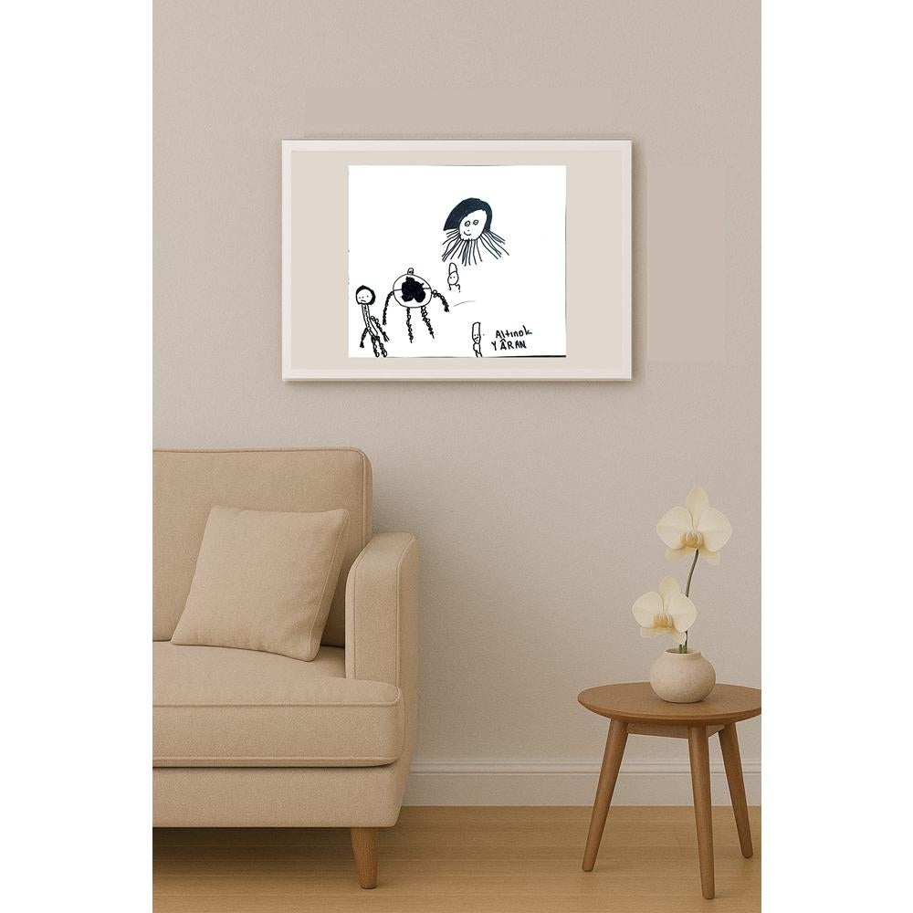 Yaran Altınok 43x36cm Orijinal Karikatür BOD00968