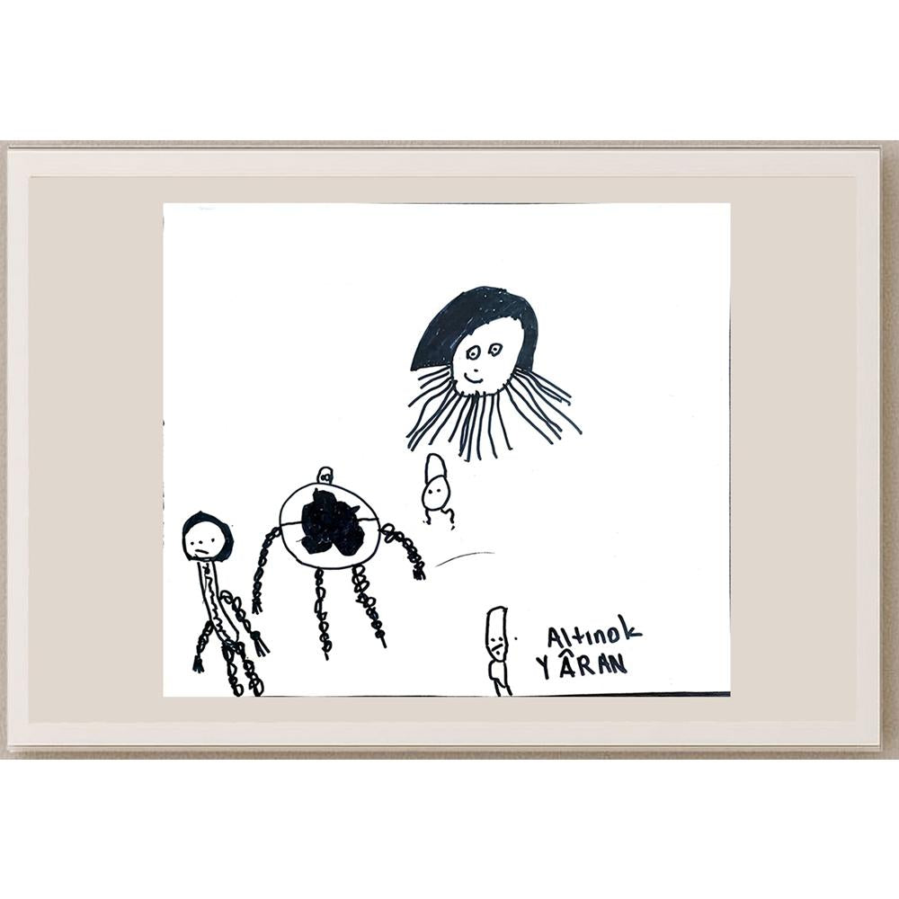 Yaran Altınok 43x36cm Orijinal Karikatür BOD00968