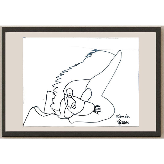 Yaran Altınok 43x36cm Orijinal Karikatür BOD00969