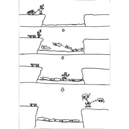 Matthew Kam 35x25cm Orijinal Karikatür BOD00972