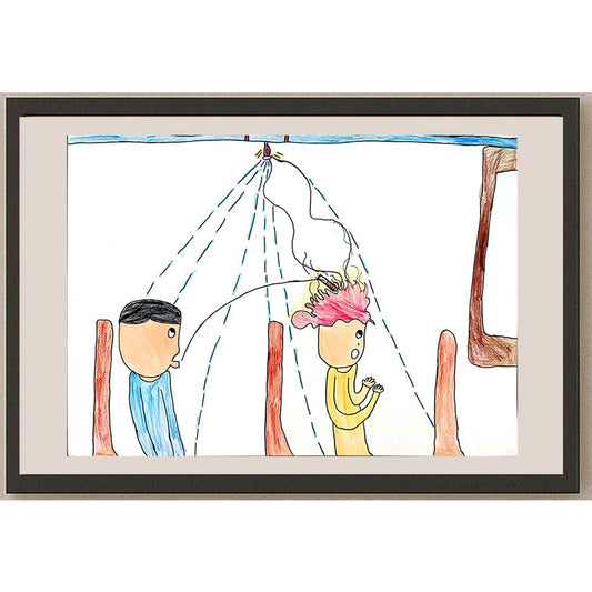 Elran Lok Hang 35x25cm Orijinal Karikatür BOD00976