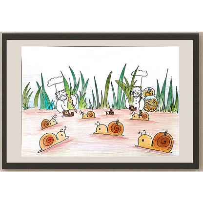 Shiu Stephany 35x25cm Orijinal Karikatür BOD00986