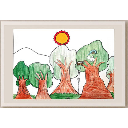 Liu Ho Fung 35x25cm Orijinal Karikatür BOD00990