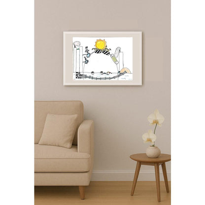Dayson Kwan Tsz Fung 35x25cm Orijinal Karikatür BOD00993