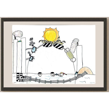 Dayson Kwan Tsz Fung 35x25cm Orijinal Karikatür BOD00993