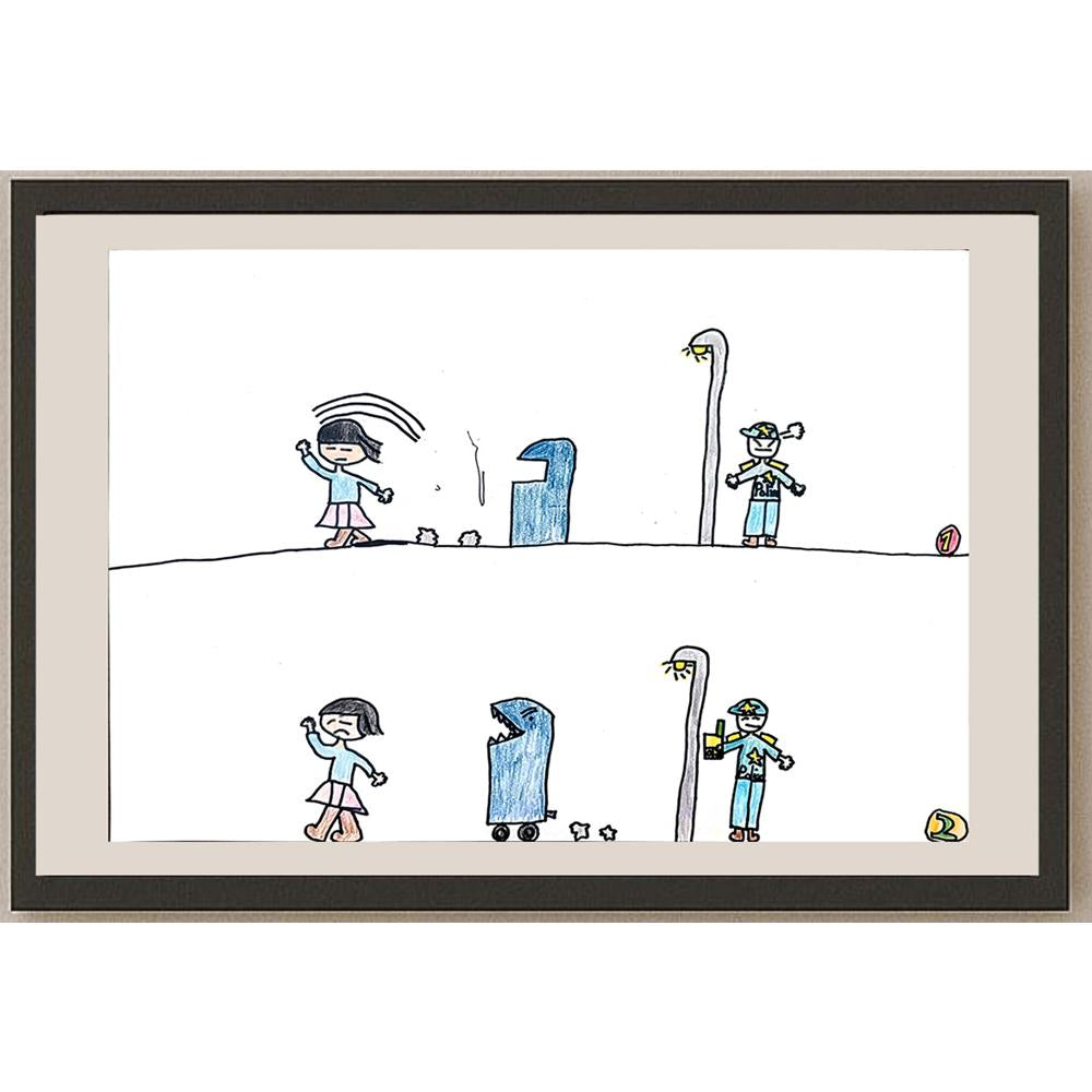 Ap Ege Ho 35x25cm Orijinal Karikatür BOD01000