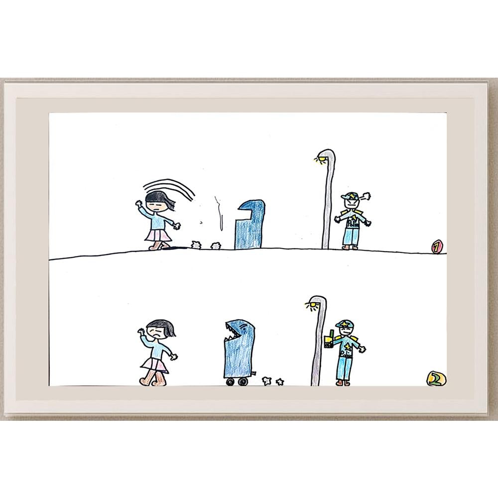 Ap Ege Ho 35x25cm Orijinal Karikatür BOD01000