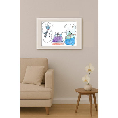 Tiffany Lai 35x25cm Orijinal Karikatür BOD01003